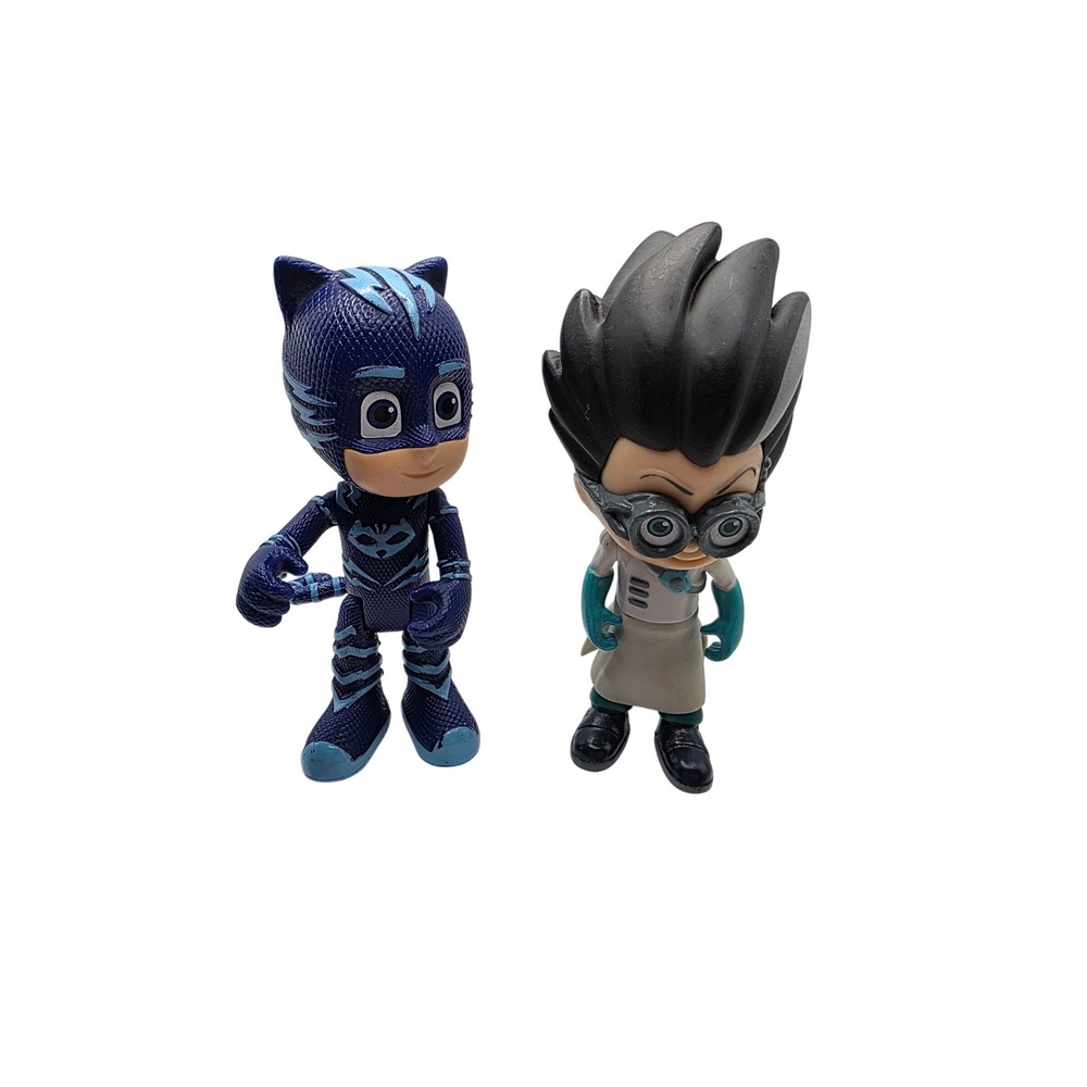 PJ Masks Catboy & Dr. Romulus Action Figures Toy Set of 2 - Collectible Kids /GG